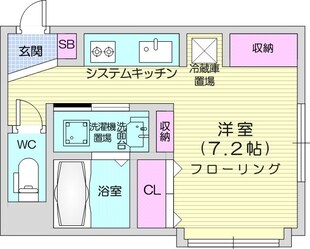 麻生駅 徒歩6分 3階の物件間取画像